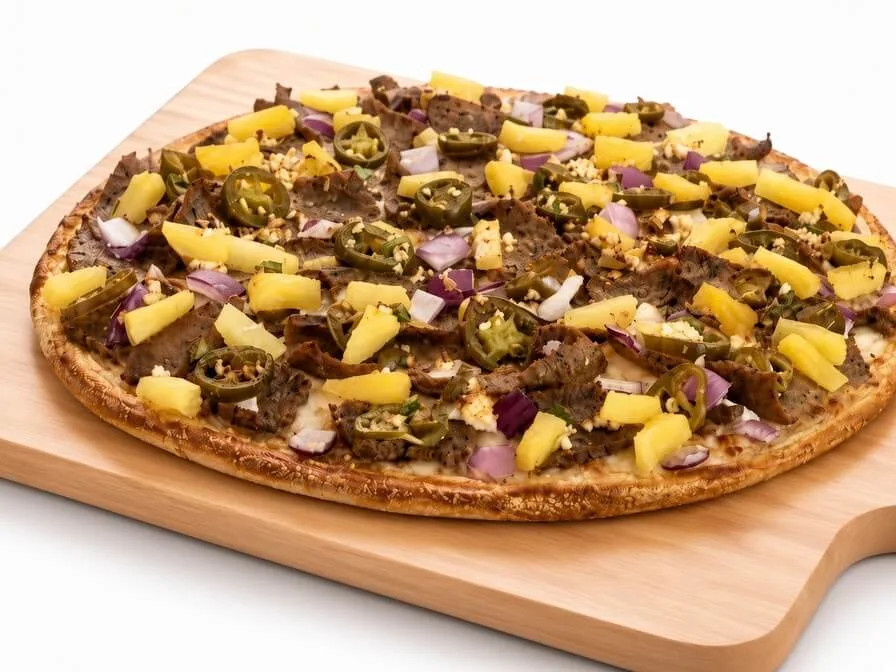 Spicy Beef Lamb Kabob Pizzatwist