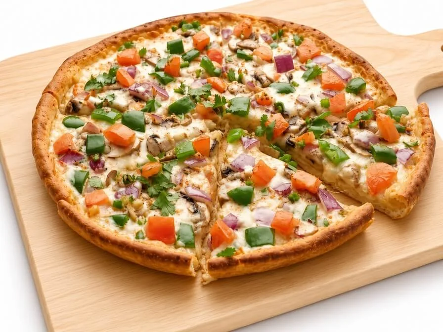 Tikka Masala Veggie Pizzatwist