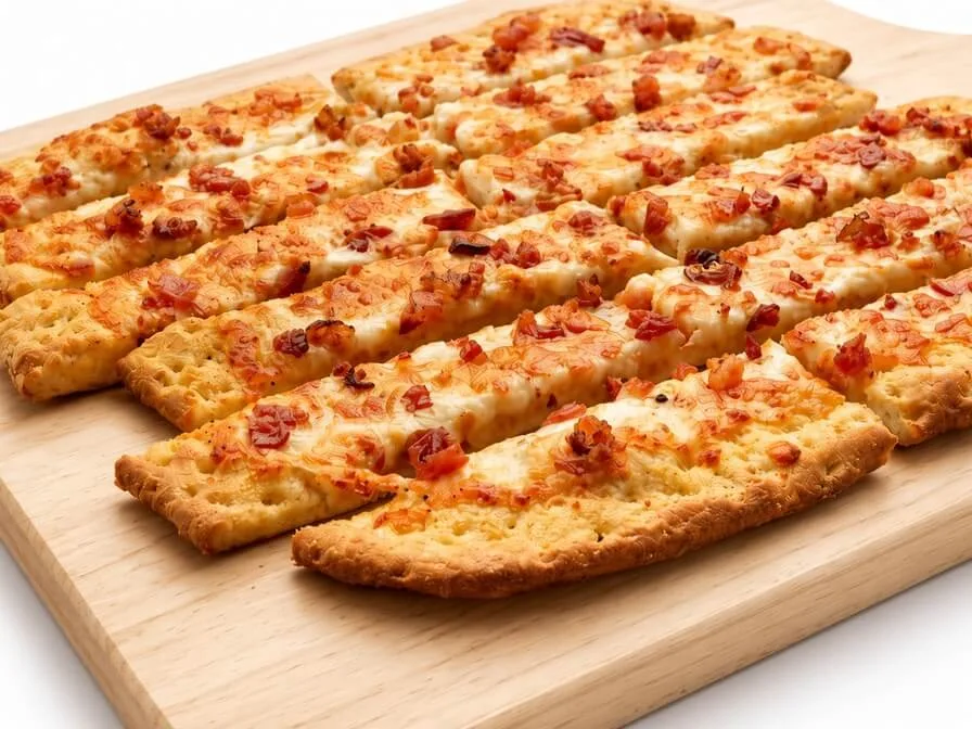 Cheesy Bacon Breadsticks