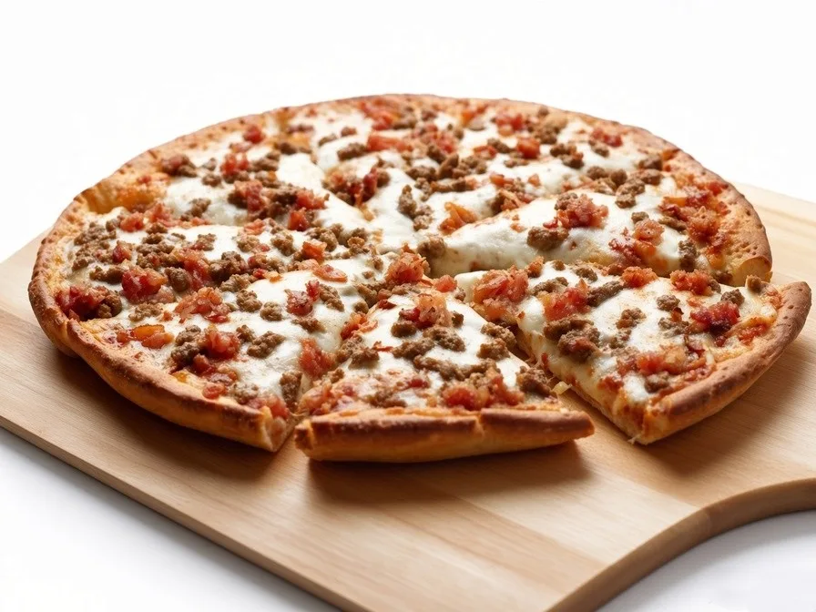 Cheeseburger Pizza