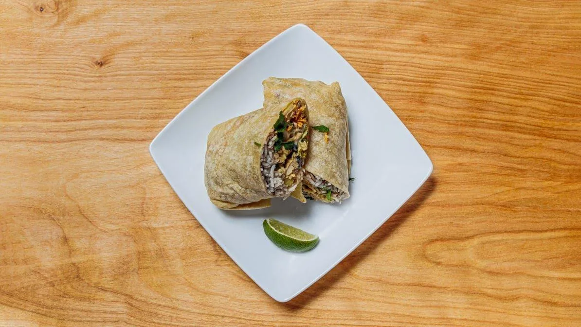 Chana Masala Burrito