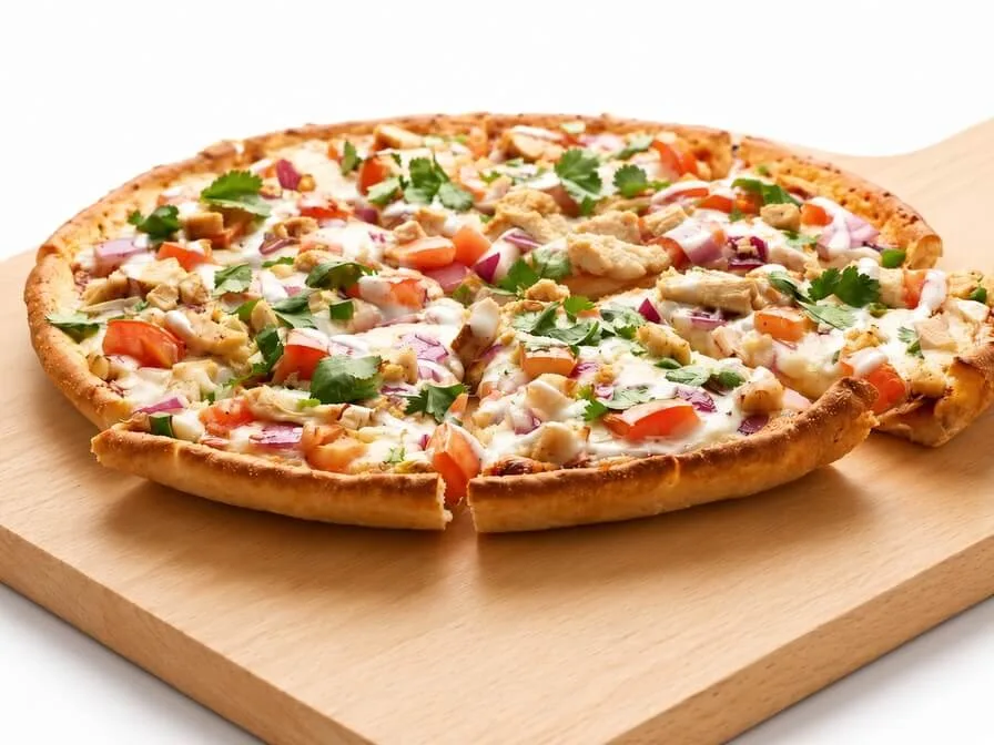 Bombay Garlic Chicken Pizzatwist