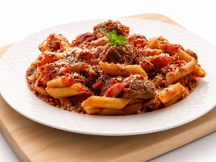Penne Meatball Pastatwist